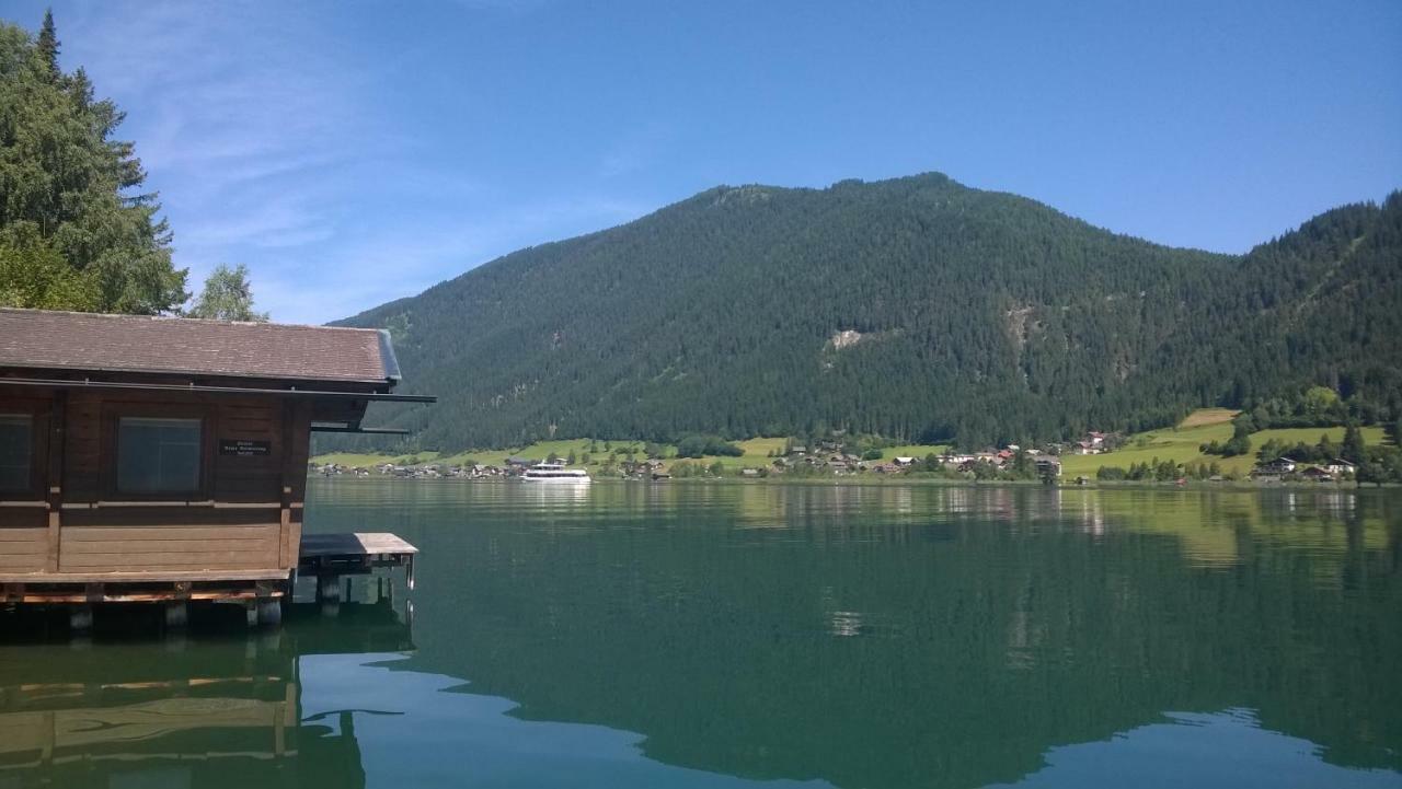 Chalets Zoehrer - Wohnen Am Wasser Weissensee Exteriör bild