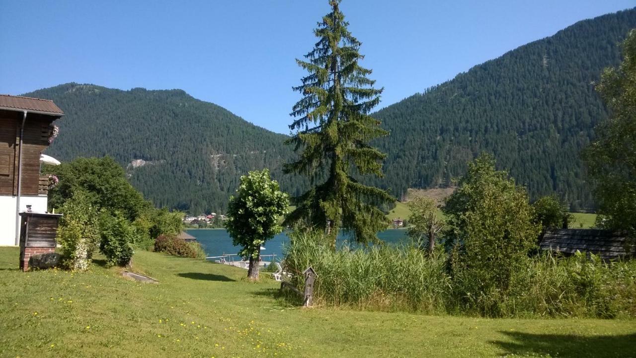 Chalets Zoehrer - Wohnen Am Wasser Weissensee Exteriör bild